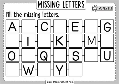 Free Printable Alphabet Worksheets For Grade 1 Free Printable Images