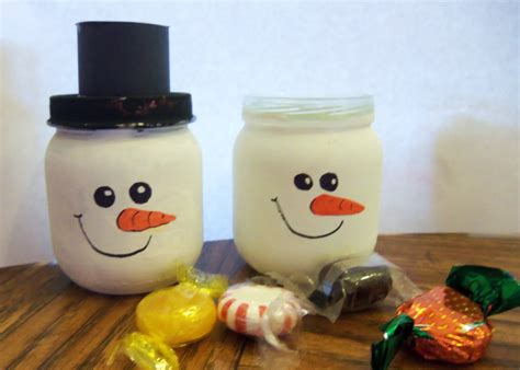 Joyus Designs Snowmen Jars