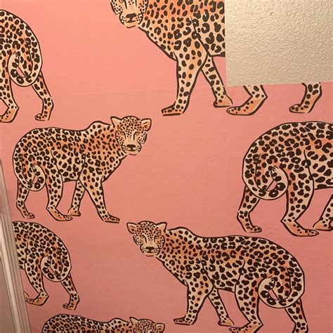 Jungle Leopard Removable Wallpaper - Tropical Removable ...