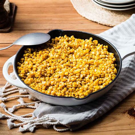 Remove corn from foil, and serve Pan Roasted Corn | Recipe in 2020 | Roasted corn, Food ...