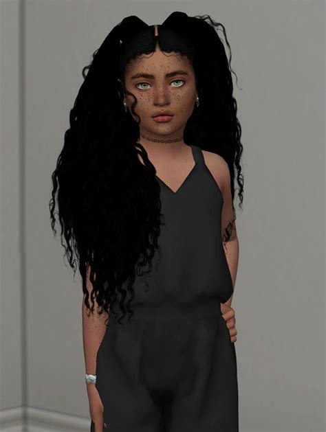 Gloria Hair Kids And Toddler Version By Thiago Mitchell At Redheadsims