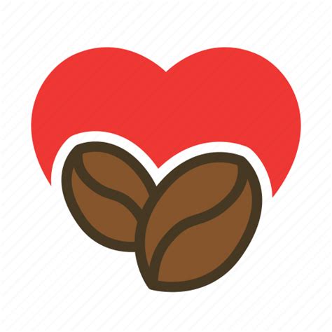 Beverage Cafe Coffee Heart Love Icon Download On Iconfinder