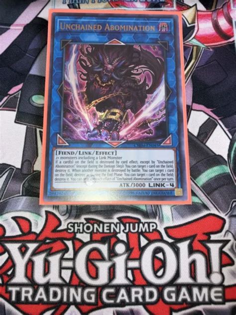 UNCHAINED ABOMINATION ULTRA Rare 1st Edition CHIM EN045 Yugioh 5 50