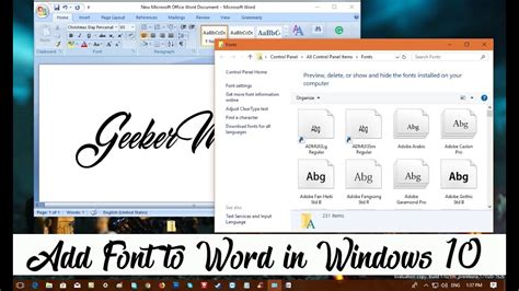 How To Add Font In Windows 10 Complete Howto Wikies