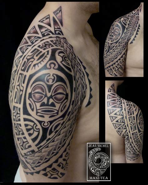 Tatouage Polynesien Polynesian Tattoo Polynesian Shoulder