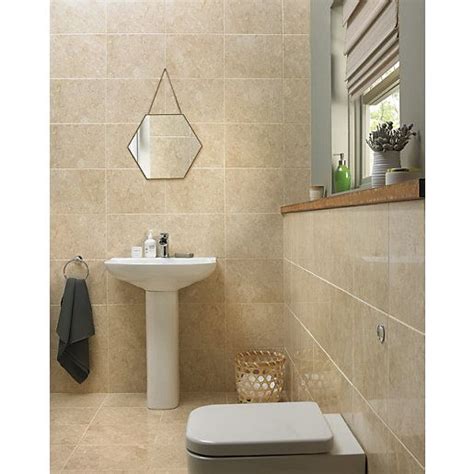 360 X 275mm Uk Beige Bathroom Beige Tile Bathroom Beige