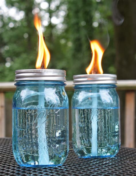 Live A Little Wilder Citronella Mason Jars Tutorial