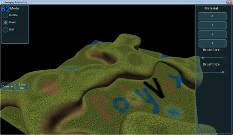 Smooth Voxel Terrain Editor In Gameplay3d Volumes Of Fun