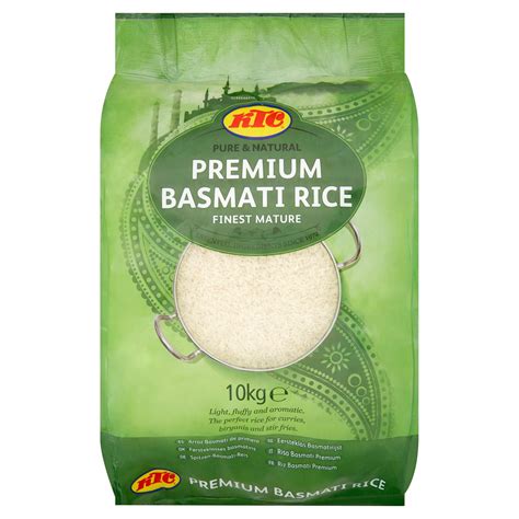 Ktc Premium Basmati Rice 10kg Rice Grains And Pulses Iceland Foods