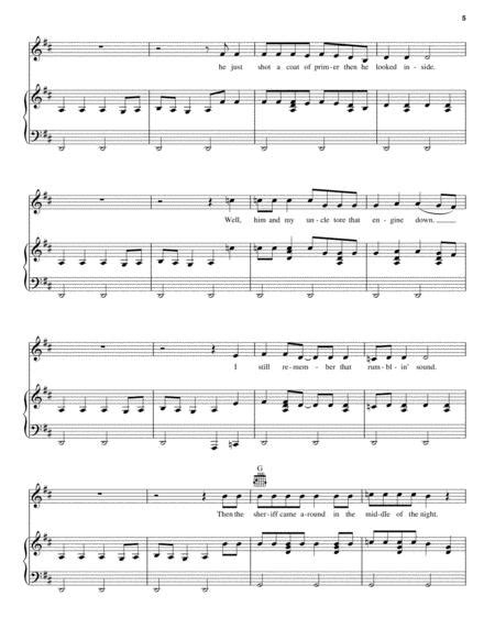Copperhead Road By Steve Earle Digital Sheet Music For Pianovocal