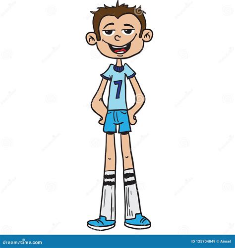 Gym Boy Stock Illustration Illustration Of Ready Training 125704049