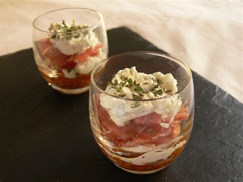 Recette Verrines salées