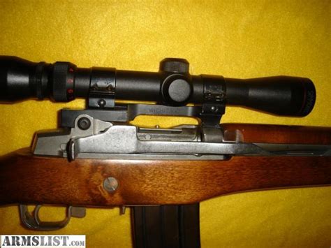 Armslist For Sale Ruger Mini 14 Ranch Stainless Steel 223 Scope