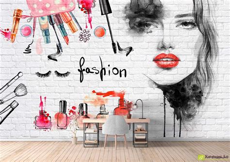 Beauty Parlour Wallpaper Design Off 76 Br