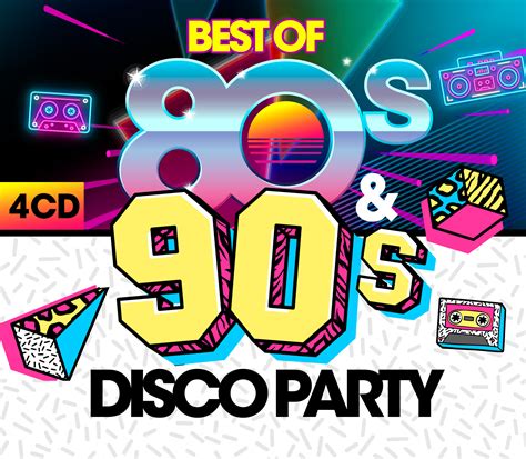 Cd Best Of 80s And 90s Disco Party By Various Artists 4cds Ebay