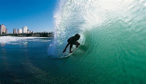 Addington beach is a beginner's surf paradise. Stormrider Surf Guide to Stormrider Guide to surfing Durban