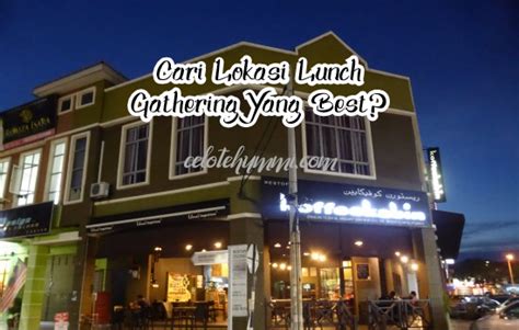 Selain itu, tentunya pilihan isian. Lunch Gathering di Koffee Kabin Senawang (Review ...
