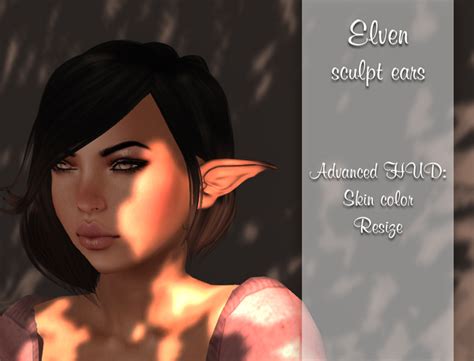 Second Life Marketplace Outspoken Sculpted Elven Ears