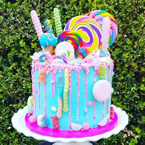 Candy Birthday Cake Pre Designed Cakes Candy