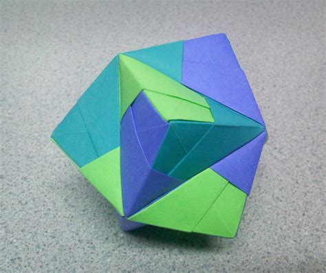 Origami Stellated Octahedron Top By Theorigamiarchitect On Deviantart