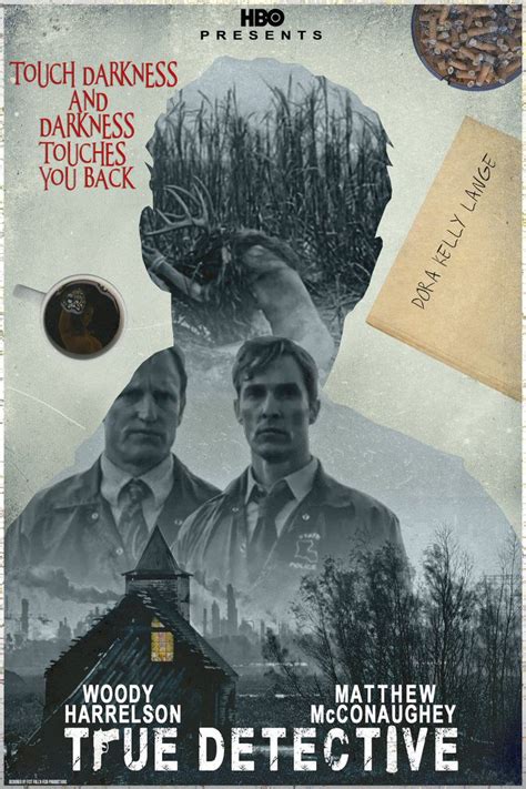 Sample Poster Of Hbos True Detective By Estwood On Deviantart True