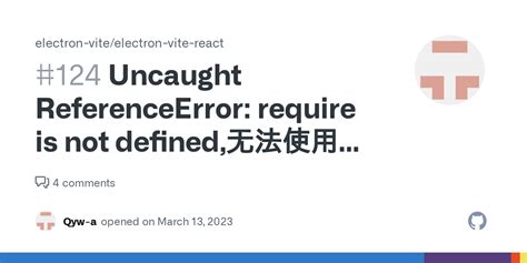Uncaught Referenceerror Require Is Not Defined Electron