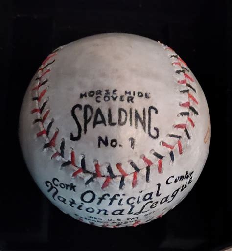 Vintage 1919 Official Spalding Baseball John Heydler Etsy