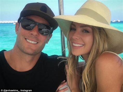 Jen Hawkins Shares Loved Up Selfie During Island Getaway With Husband