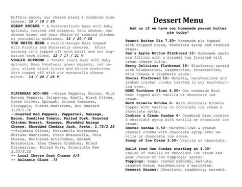 Saddle mountain brewing company is a full service restaurant with something for every appetite & taste. Menu of Mountain State Brewing Co. in McHenry, MD 21541