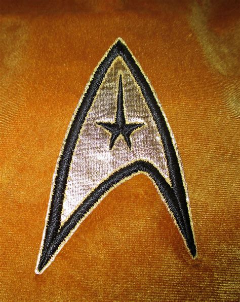 Star Trek Tos Patch Insignia Badge Uniform Command Science Etsy