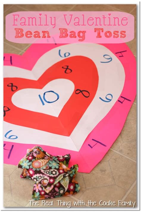 It's another opportunity to add some extra blessings to our valentine's day isn't just for sweethearts, it can be for families too! Activities for the Family ~ Valentine's Bean Bag Toss ...
