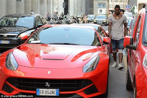 Mario Balotelli Out In Milan For Shopping Spree As He Shows Off New