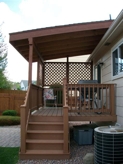 Deck Cover Ideas Homesfeed House Plans 120455