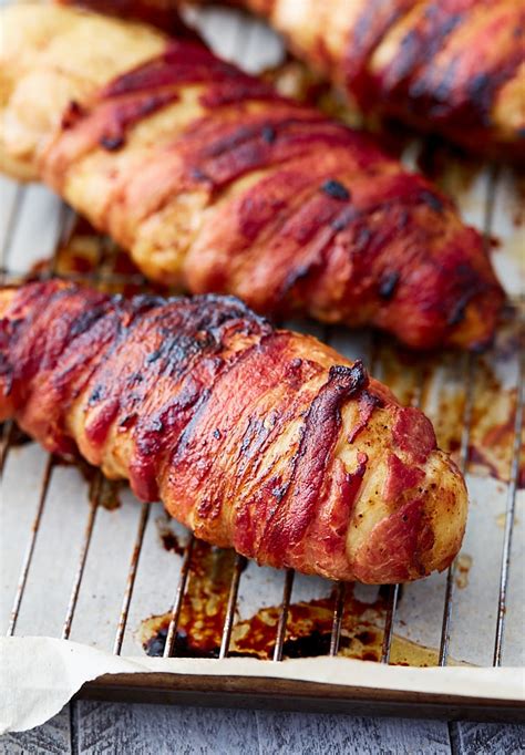 22 fast meals for busy nights. Crispy Bacon-Wrapped Chicken Breast - i FOOD Blogger