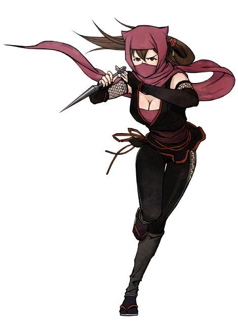 Latest 470×650 Female Ninja Kunoichi Anime Ninja
