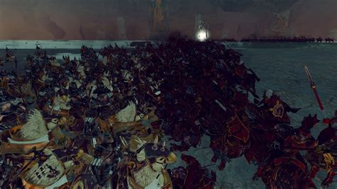 Total War Warhammer Blood Knights Vs Demigryph Halberds Blood For The