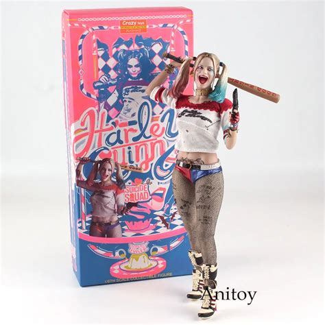 Crazy Toys Suicide Squad Harley Quinn Action Figures Pvc Collectible Action Figure Model Toy