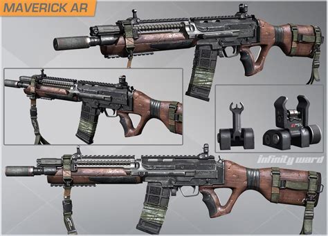 Call Of Duty Ghosts Infinity Ward Shares Onslaught Dlc Weapon