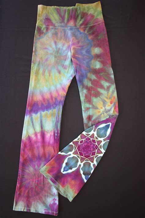 Womens Large Tie Dye Yoga Pants