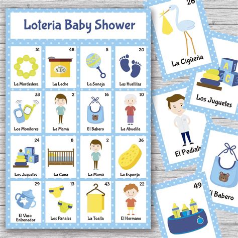 Baby Shower Loteria Printable