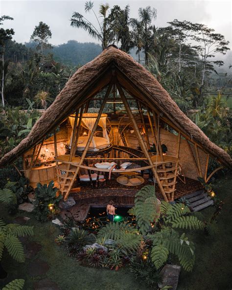 Studio Wna Builds All Bamboo Hideout Horizon Glamping House In Bali