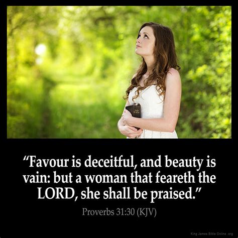 Proverbs 3130 Inspirational Image