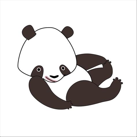 Cute Cartoon Panda Bear 1592027 Vector Art At Vecteezy