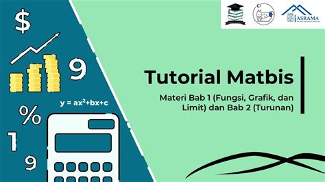 Tutorial Materi Akademik Matbis Bab 1 Fungsi Grafik Dan Limit Dan