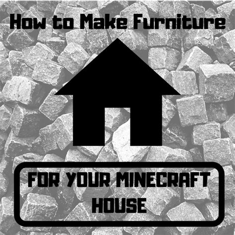 Check spelling or type a new query. How to Make Furniture for Your "Minecraft" House: A ...