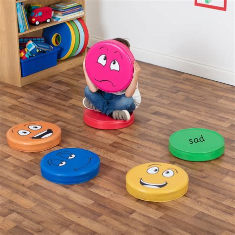 Emotions Cushions Pack 1 Pshe From Early Years Resources Uk