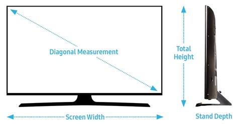 Tv Dimensions Measurements Size Guide Designing Idea 41 Off