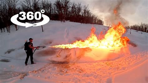 360° Flamethrower Youtube
