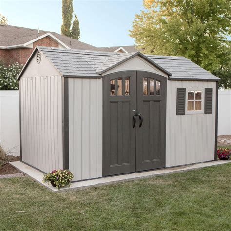 Lifetime 125′ X 8′ Outdoor Storage Shed For 1298 Reg 1598