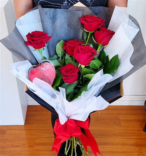 Premium Large Wrapped Roses In Downey Ca Chitas Floral Designs